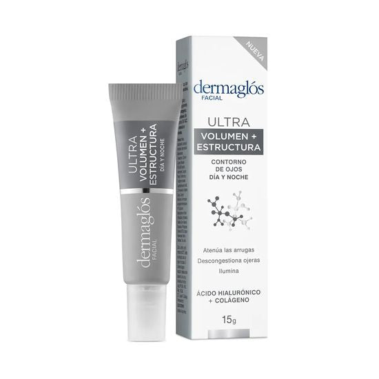 Dermaglos facial ultra volumen + estructura contorno de ojos 15 gr