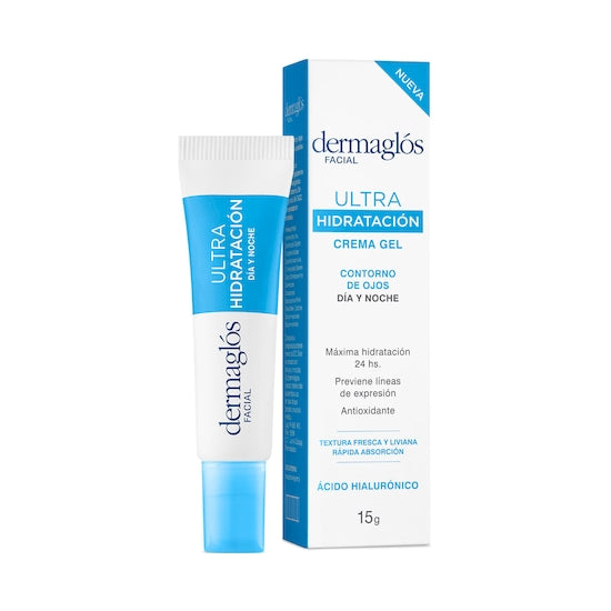 Dermaglos facial ultra hidratacion contorno crema gel 15 gr