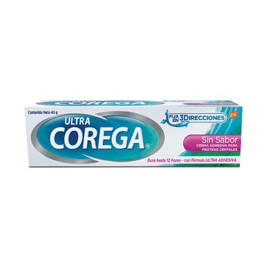 Ultra corega crema sin sabor pomo 40 gr