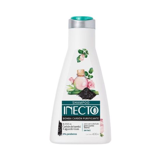 Inecto Bomba Carbón Shampoo Purificante 400 ml