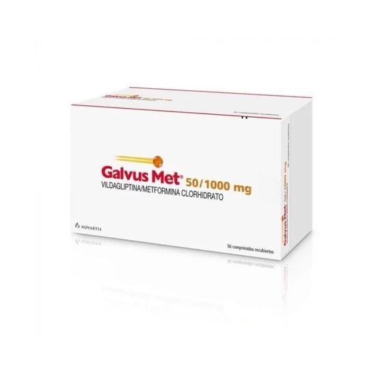 Galvus Met 50/1000 Mg Comprimidos 60