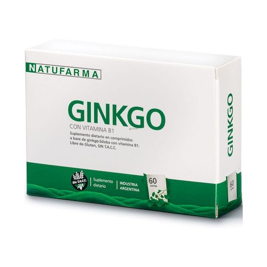 Ginkgo biloba natufarma 60 comprimidos