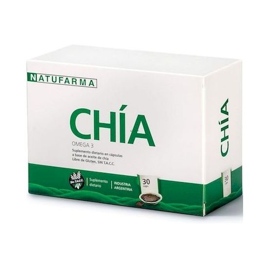 Chia natufarma 30 capsulas