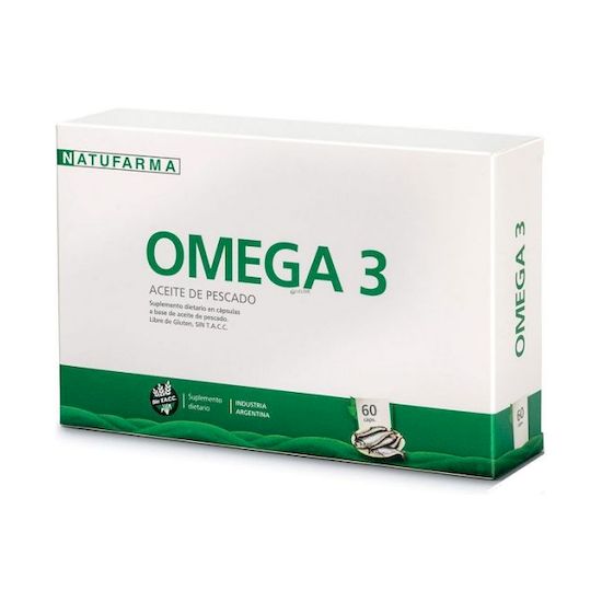 Omega 3 natufarma 60 capsulas