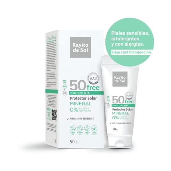 Rayito De Sol Fps50 Crema Facial 50 Gr Mineral