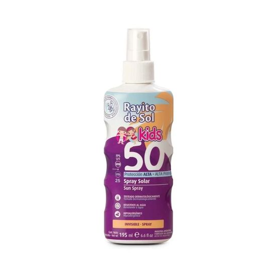 Rayito De Sol Fps50 Invisible Spray 195 Ml