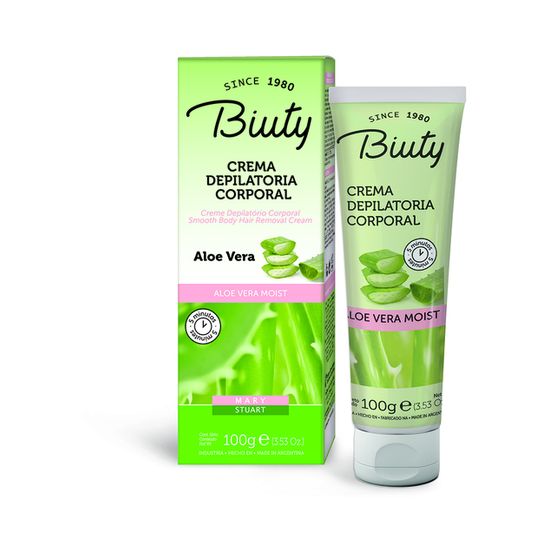 Biuty Crema Depilatoria 100gr Aloe Cuerpo