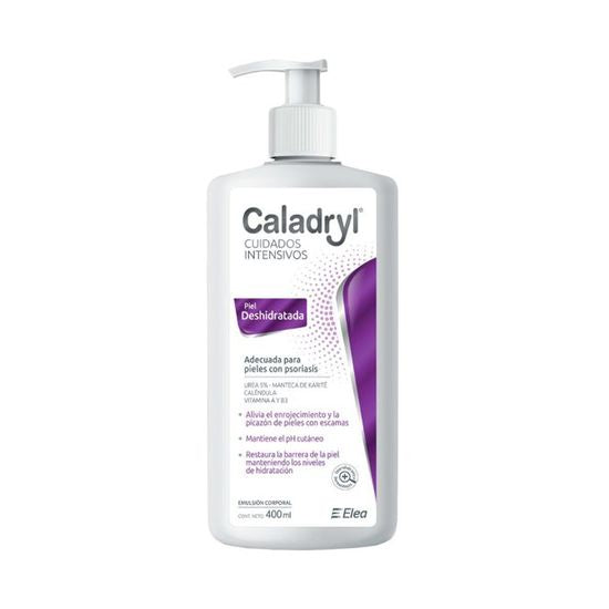 Caladryl Cuidados Intensivos Corporal Piel Deshidratada Emulsion 400 Gr