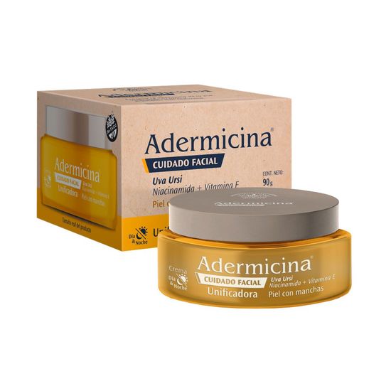 Adermicina cuidado facial unificadora crema 90 gr