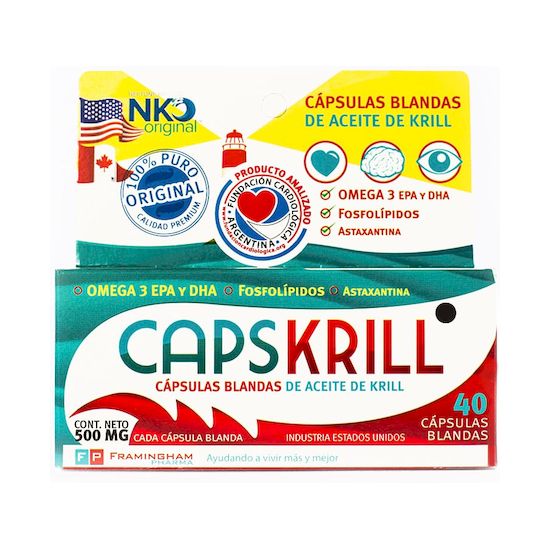 Capskrill 40 capsulas blandas
