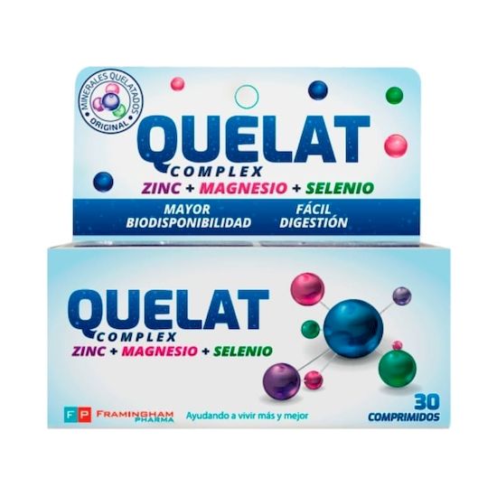 Quelat complex 30 comprimidos