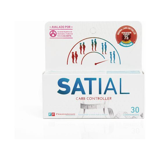 Satial carb controller 60 comprimidos