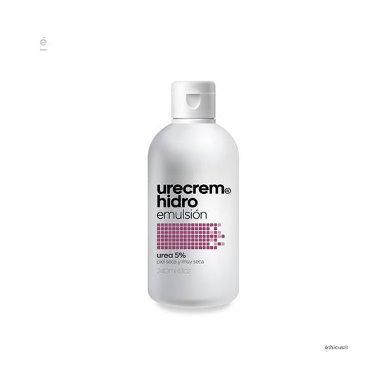 Urecrem hidro urea 5 por ciento emulsion piel seca muy seca 240 ml