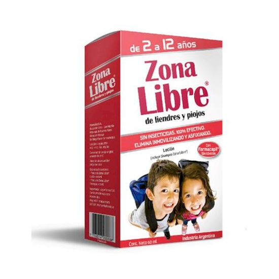 Zona libre kit locion 60 ml+shampoo 70 ml