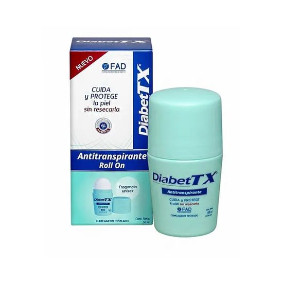 Diabet tx antitranspirante roll on 50 ml