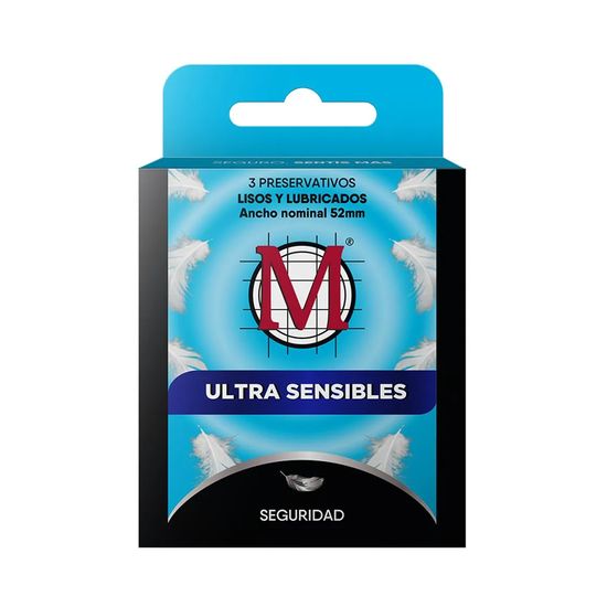 M Force Preservativos Ultra Sensible 3 unidades