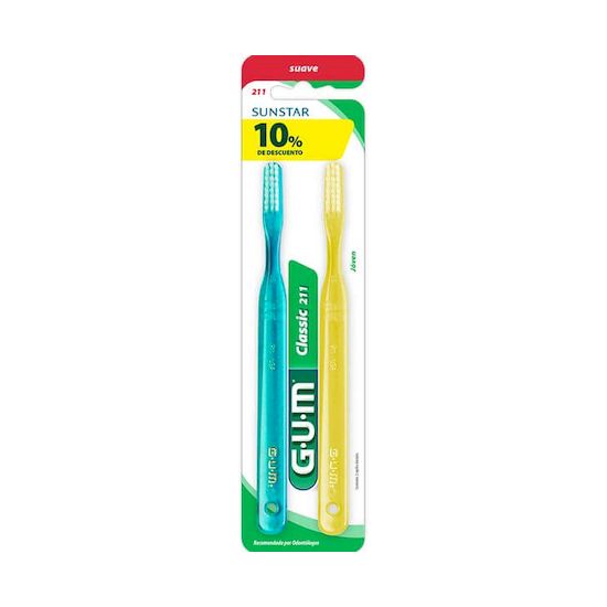 Gum cepillo dent classic 3h suave 411 twi