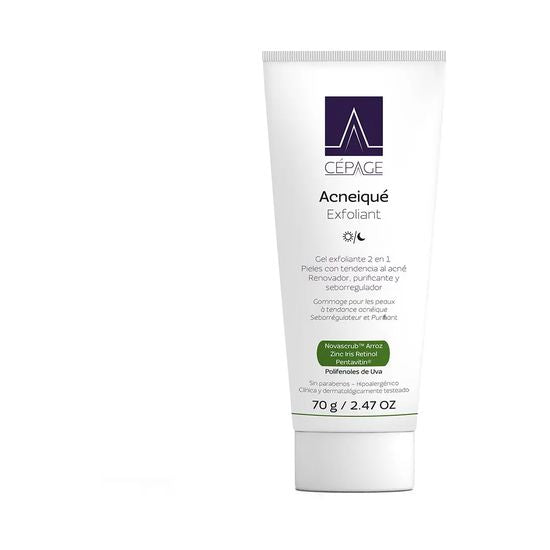 Cepage Acnique Gel Exfoliante 70 gr Pieles Acneicas