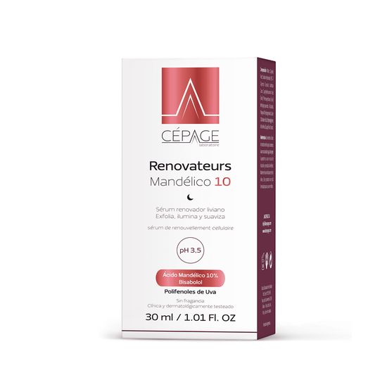 Serum Facial Cepage  Mandelico 10 Renovateurs 30ml