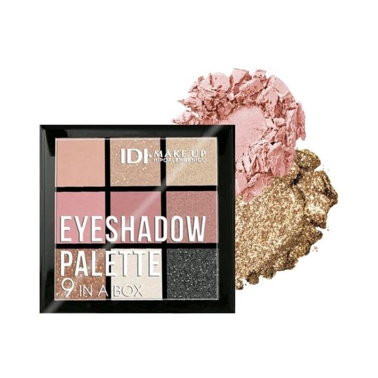 Idi eyeshadow palette 9 in a box n° 02 nude