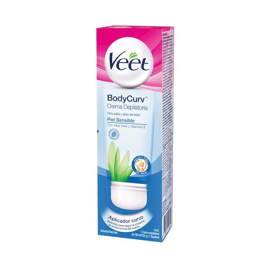 Veet axilay bikini crema depilatoria 100 ml piel sensible