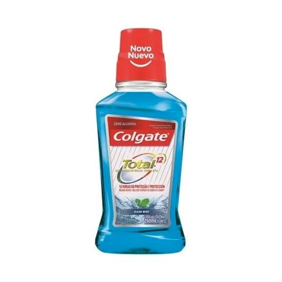 Colgate enjuague bucal total 12 250 ml clean