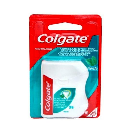 Colgate hilo dental 50m menta