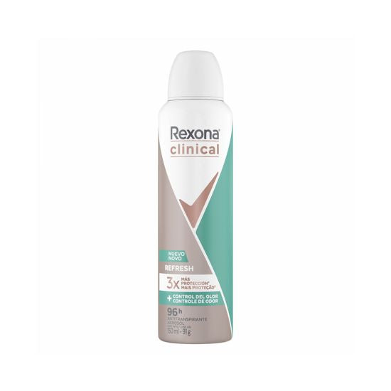 Rexona Antitranspirante en Aerosol Clinical Refresh 150 ml