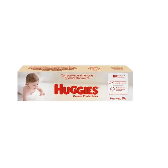 Crema Protectora Huggies Almendras 80 gr