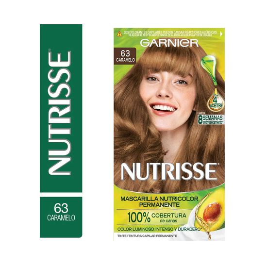 Nutrisse Kit Tintura Clasico Tono 63 Caramelo