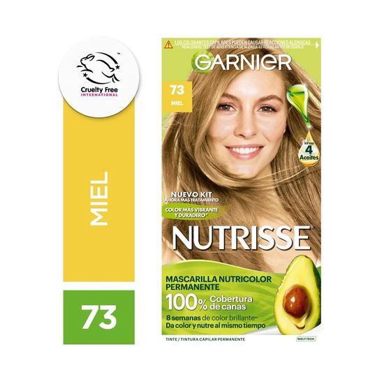 Nutrisse Kit Tintura Clasico Tono 73 Miel