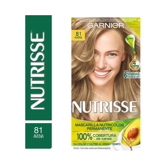 Nutrisse Kit Tintura Clasico Tono 81 Avena