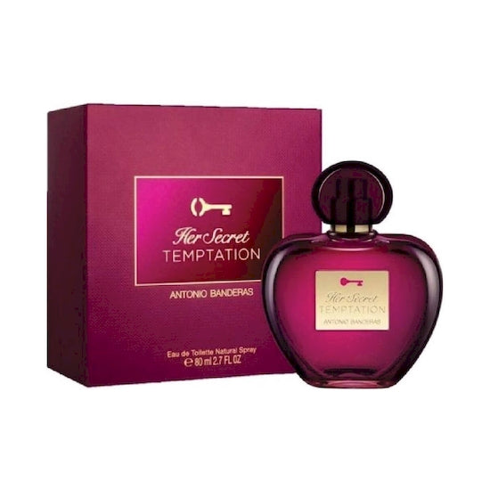 Locion dama antonio banderas her secret temptation 80 ml