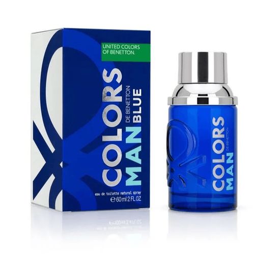 Benetton Fragancia Colors Blue Edt For Men 60 Ml