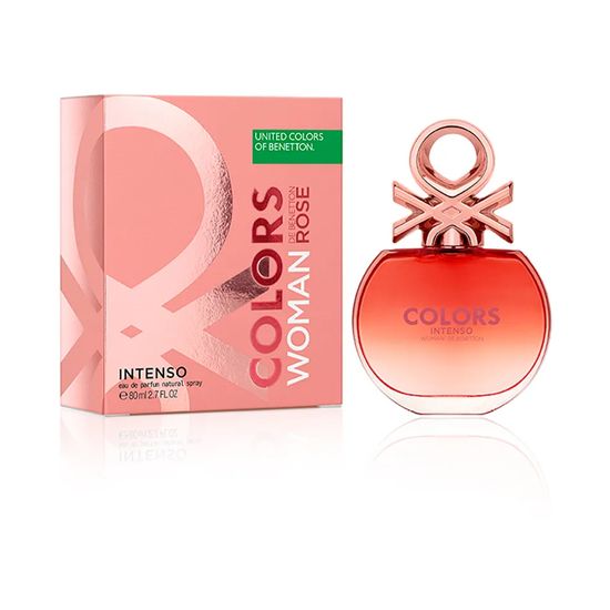 Locion Dama Benetton Color Rose Intenso 80 Ml