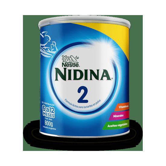 Leche Nidina 2 Bebe 800 Gr