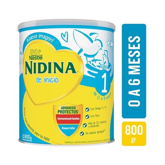 Leche Nidina 1 Bebe 800 Gr